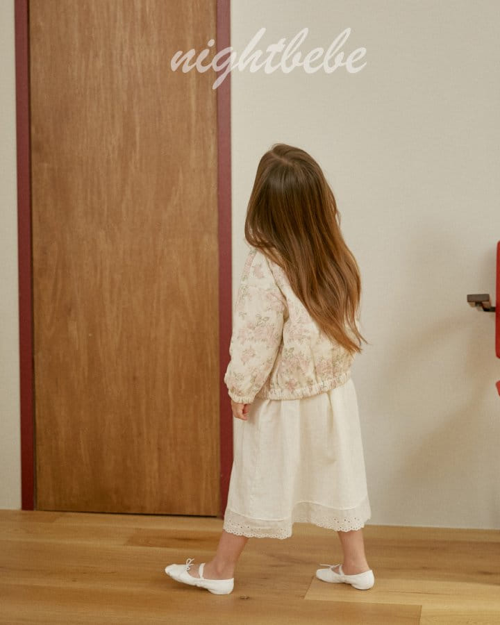 Night Bebe - Korean Children Fashion - #magicofchildhood - Rose Quilting Jacket - 8