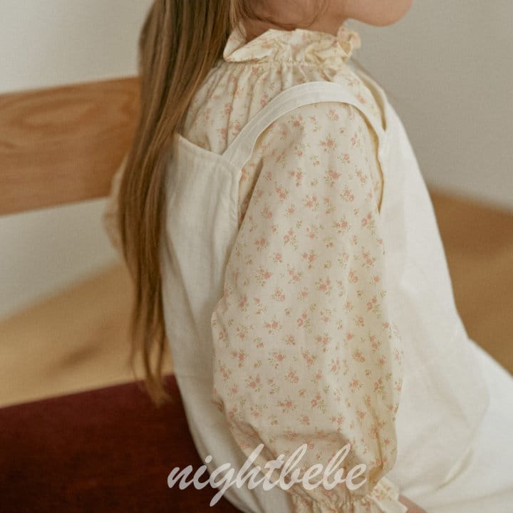 Night Bebe - Korean Children Fashion - #stylishchildhood - Anne Shirring Blouse