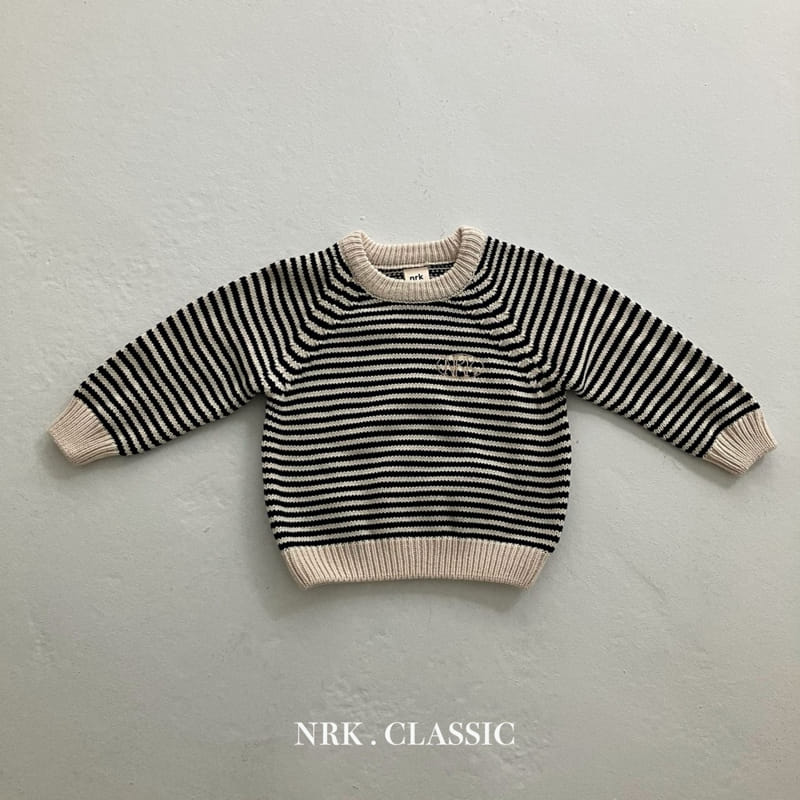 Nrk - Korean Children Fashion - #Kfashion4kids - 4 Side Knit Tee - 5