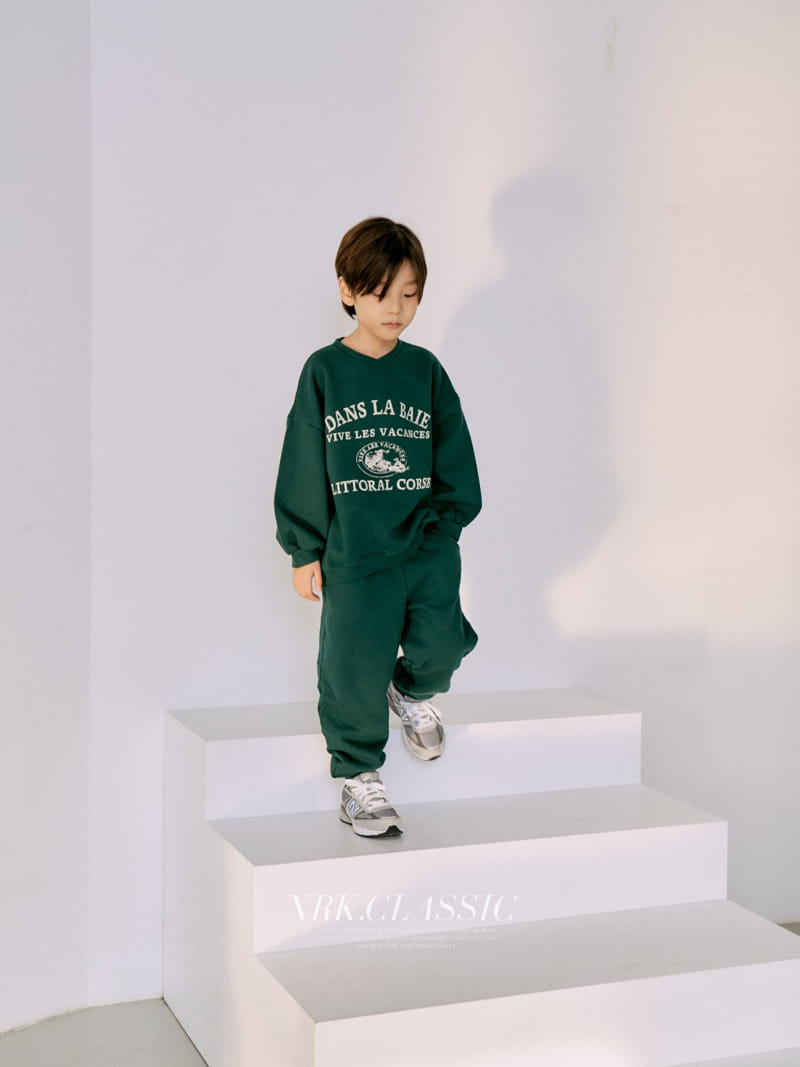 Nrk - Korean Children Fashion - #Kfashion4kids - Triangle Top Bottom Set - 12