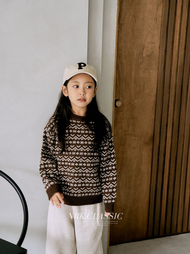 Nrk - Korean Children Fashion - #childofig - Jacqurad Knit Tee - 11