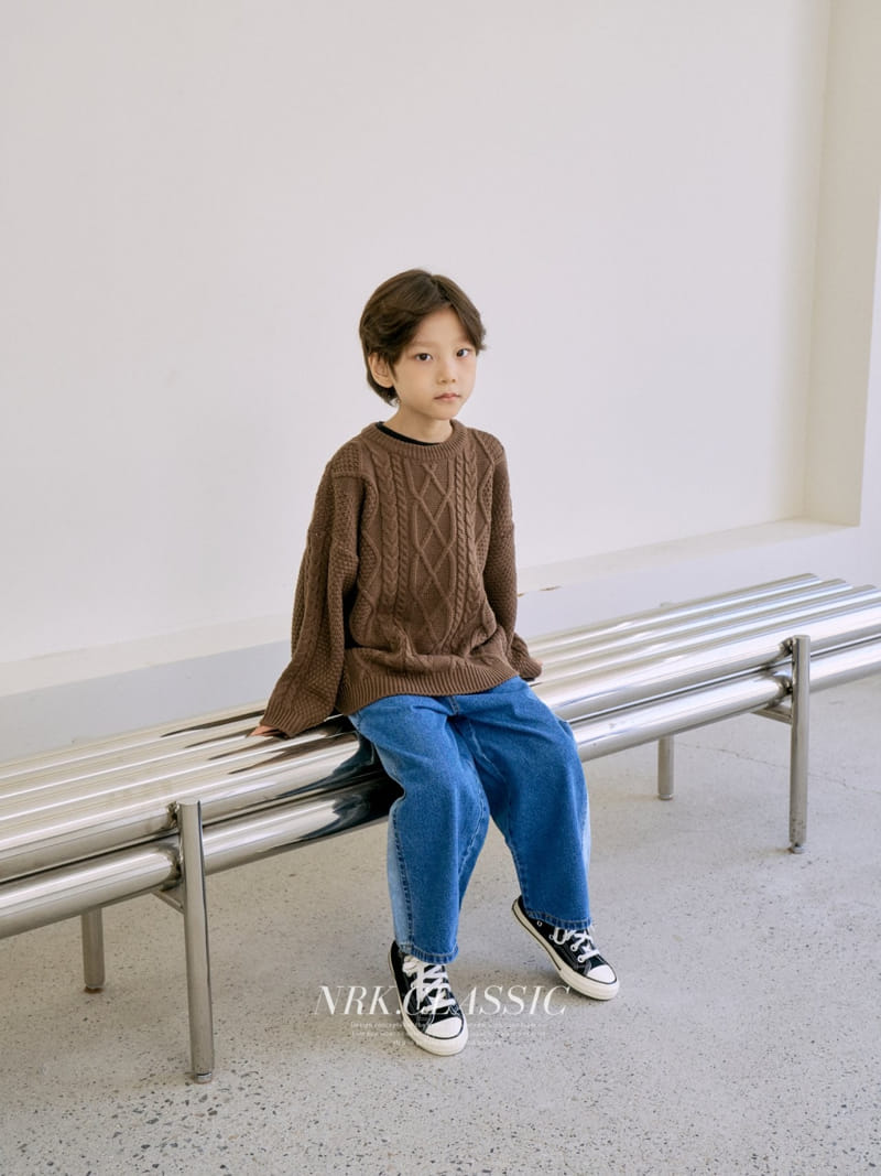 Nrk - Korean Children Fashion - #childofig - Fisher Man Knit Tee - 9