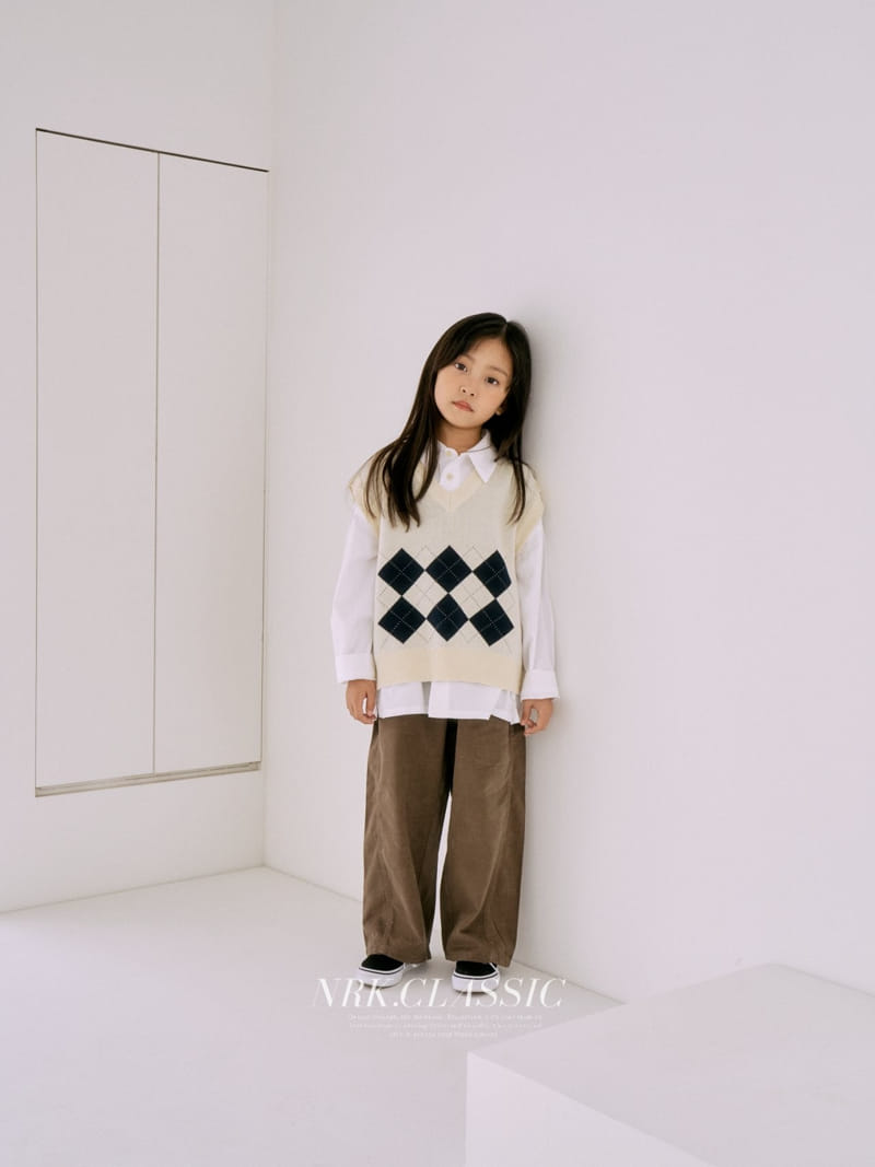 Nrk - Korean Children Fashion - #childofig - Argyle Vest - 8