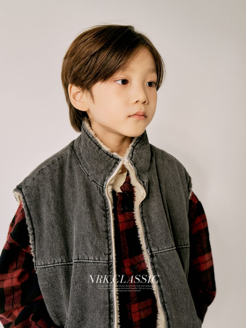 Nrk - Korean Children Fashion - #childofig - Denim Vest - 7