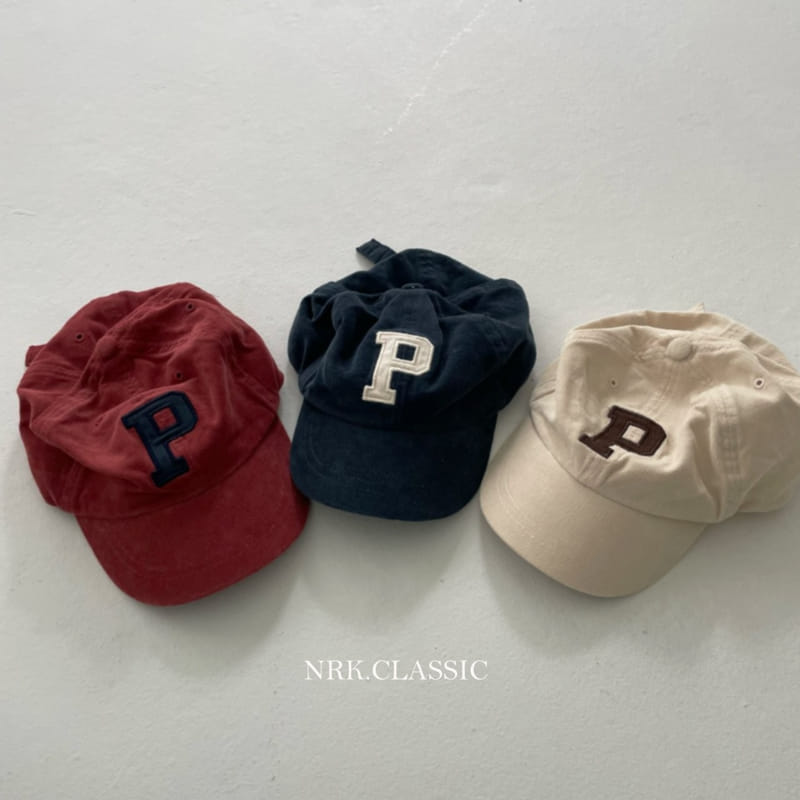 Nrk - Korean Children Fashion - #childrensboutique - P Logo Cap - 3