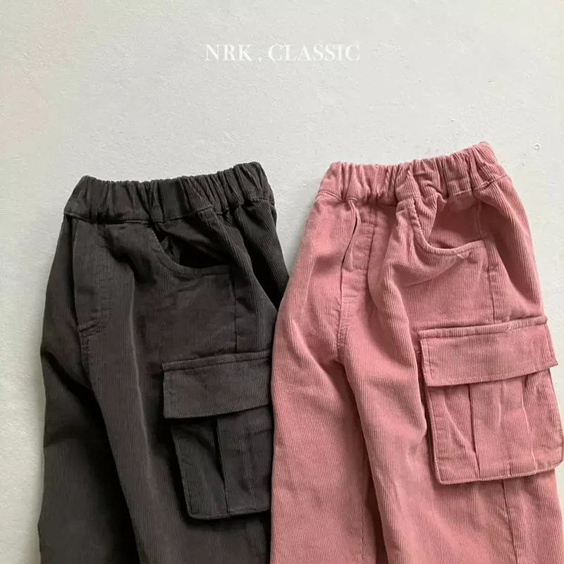 Nrk - Korean Children Fashion - #childrensboutique - Rib Cargo Pants - 5