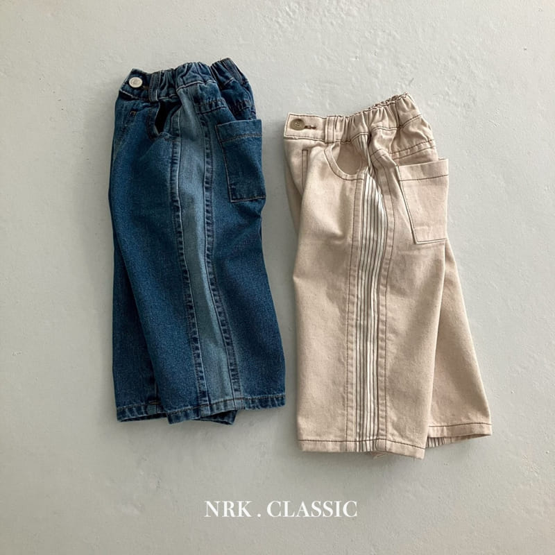 Nrk - Korean Children Fashion - #childrensboutique - Slit Jeans