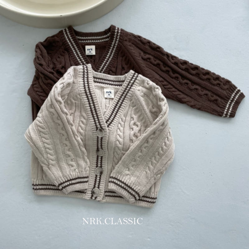 Nrk - Korean Children Fashion - #designkidswear - Twist Cardigan