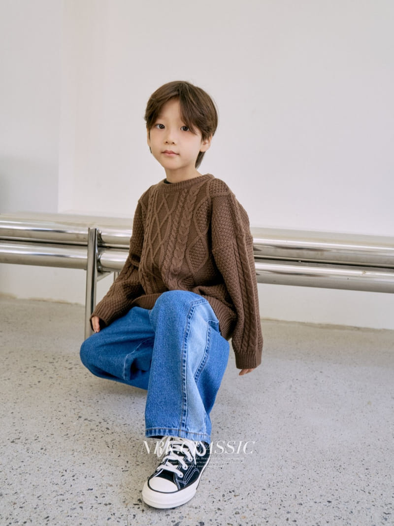 Nrk - Korean Children Fashion - #designkidswear - Fisher Man Knit Tee - 12