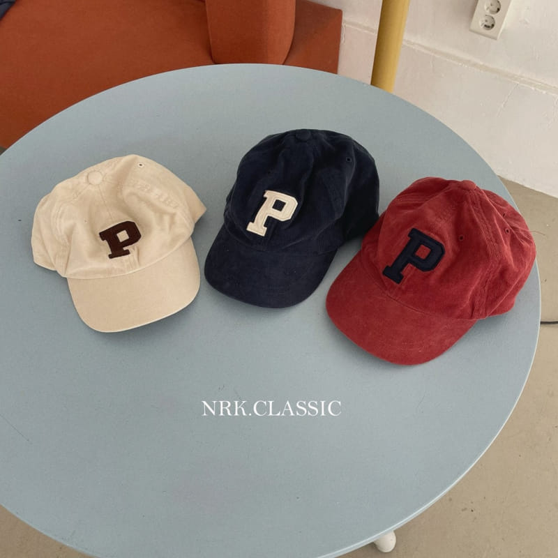 Nrk - Korean Children Fashion - #childrensboutique - P Logo Cap - 4