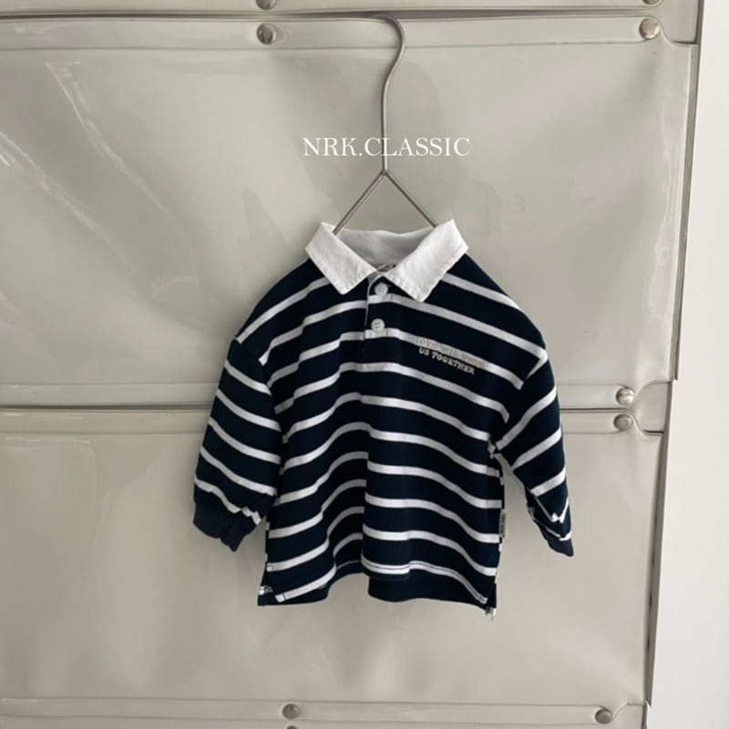 Nrk - Korean Children Fashion - #discoveringself - Denggang Collar Tee - 7