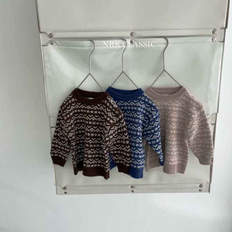 Nrk - Korean Children Fashion - #fashionkids - Jacqurad Knit Tee - 2