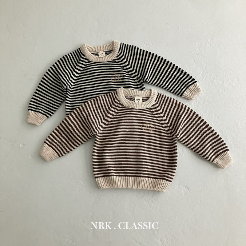 Nrk - Korean Children Fashion - #fashionkids - 4 Side Knit Tee