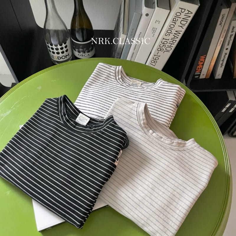 Nrk - Korean Children Fashion - #fashionkids - One Stripes Tee