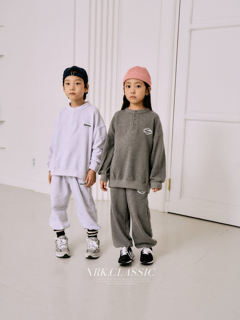 Nrk - Korean Children Fashion - #kidsshorts - Minute Top Bottom Set - 10