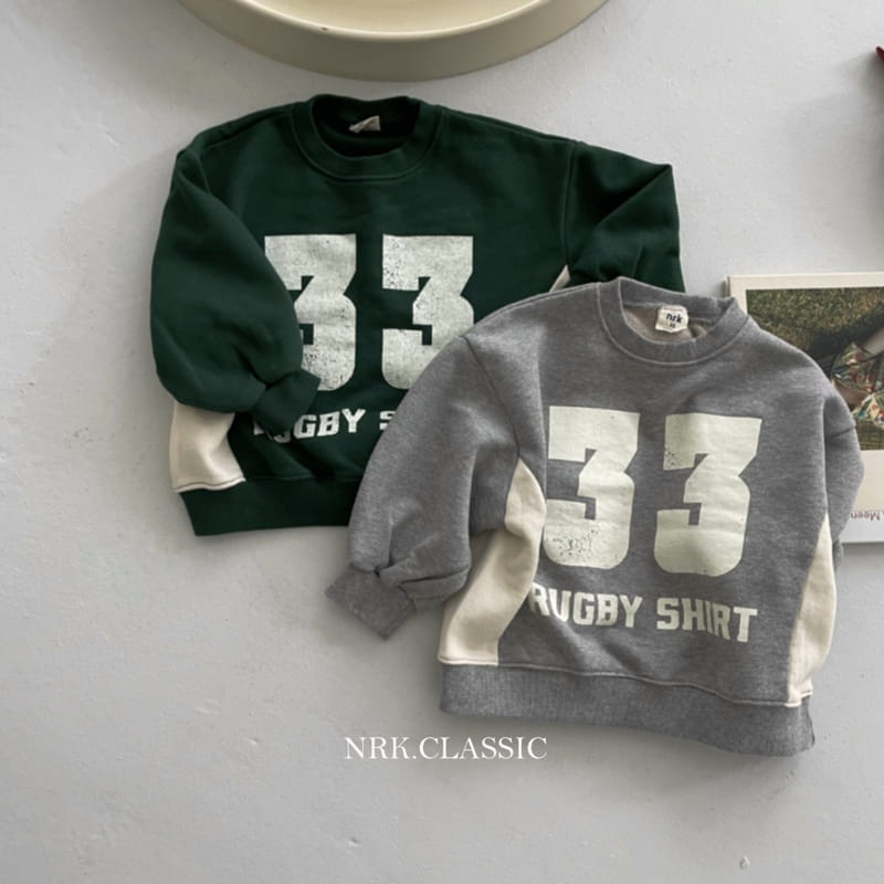 Nrk - Korean Children Fashion - #kidsstore - 33 Line Sweatshirt