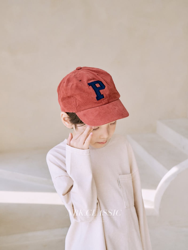 Nrk - Korean Children Fashion - #kidsstore - P Logo Cap - 8