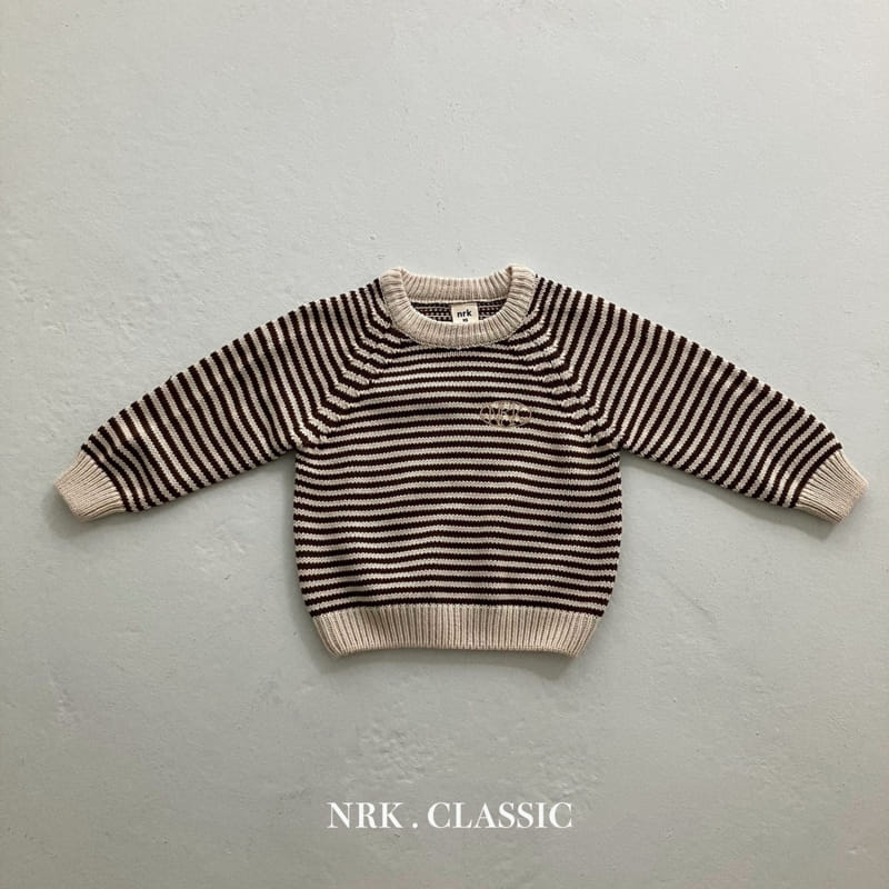 Nrk - Korean Children Fashion - #kidsstore - 4 Side Knit Tee - 4