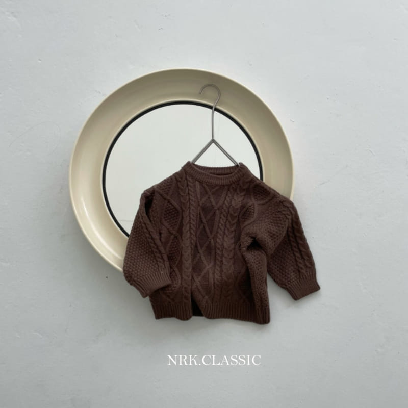 Nrk - Korean Children Fashion - #kidzfashiontrend - Fisher Man Knit Tee - 3