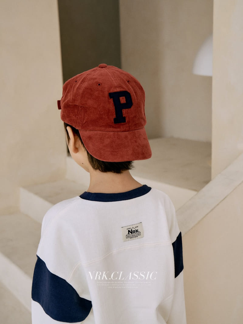 Nrk - Korean Children Fashion - #kidzfashiontrend - P Logo Cap - 9