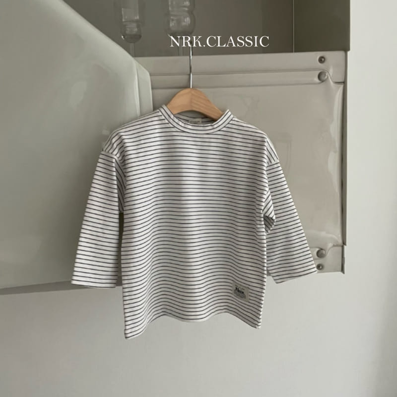 Nrk - Korean Children Fashion - #kidsstore - One Stripes Tee - 4