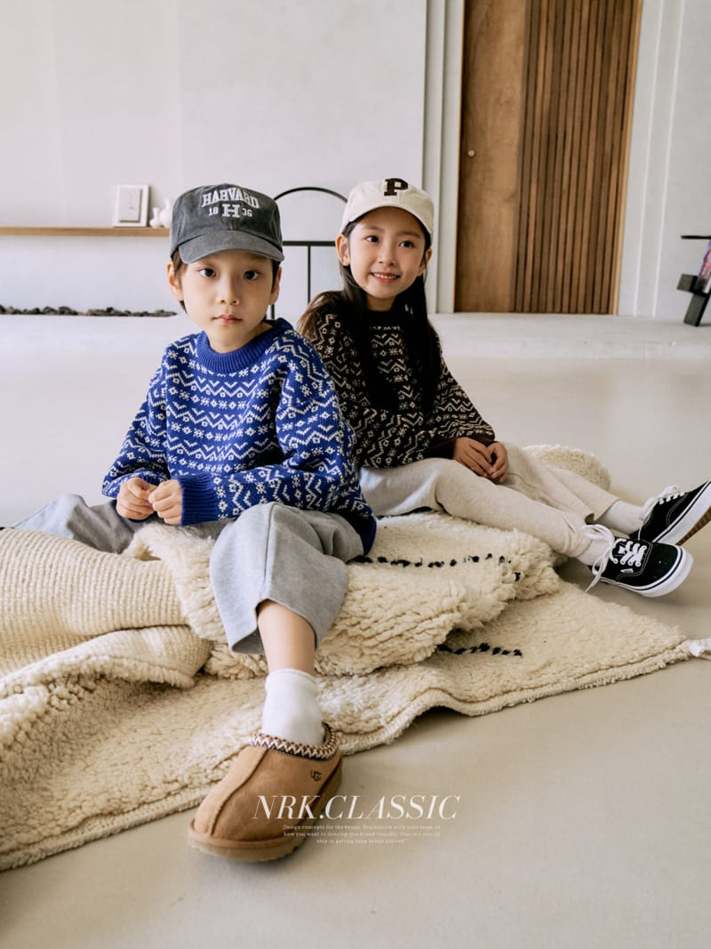 Nrk - Korean Children Fashion - #magicofchildhood - Jacqurad Knit Tee - 8