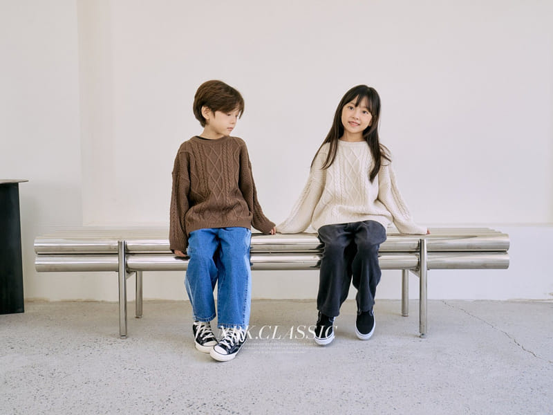 Nrk - Korean Children Fashion - #minifashionista - Fisher Man Knit Tee - 7