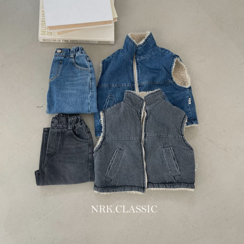 Nrk - Korean Children Fashion - #magicofchildhood - Denim Vest - 4