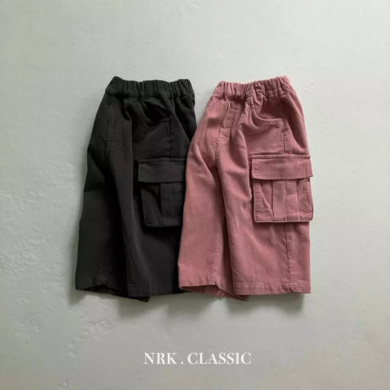 Nrk - Korean Children Fashion - #minifashionista - Rib Cargo Pants