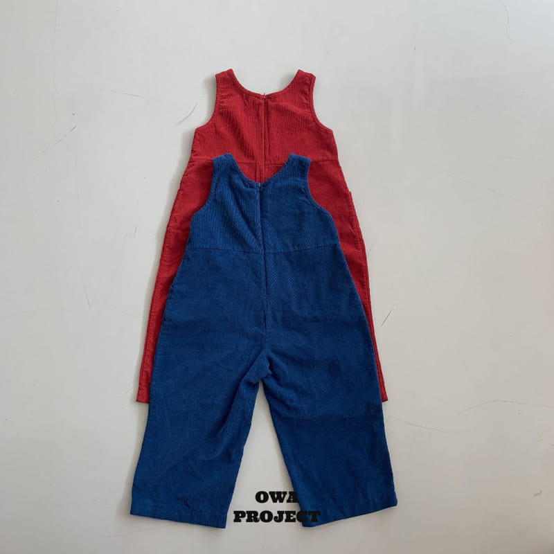 O Wa - Korean Children Fashion - #Kfashion4kids - Rib Jumpsuit