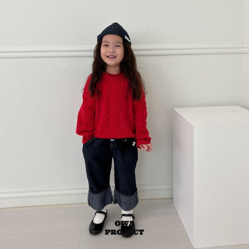 O Wa - Korean Children Fashion - #kidsshorts - Denim Jeans - 6