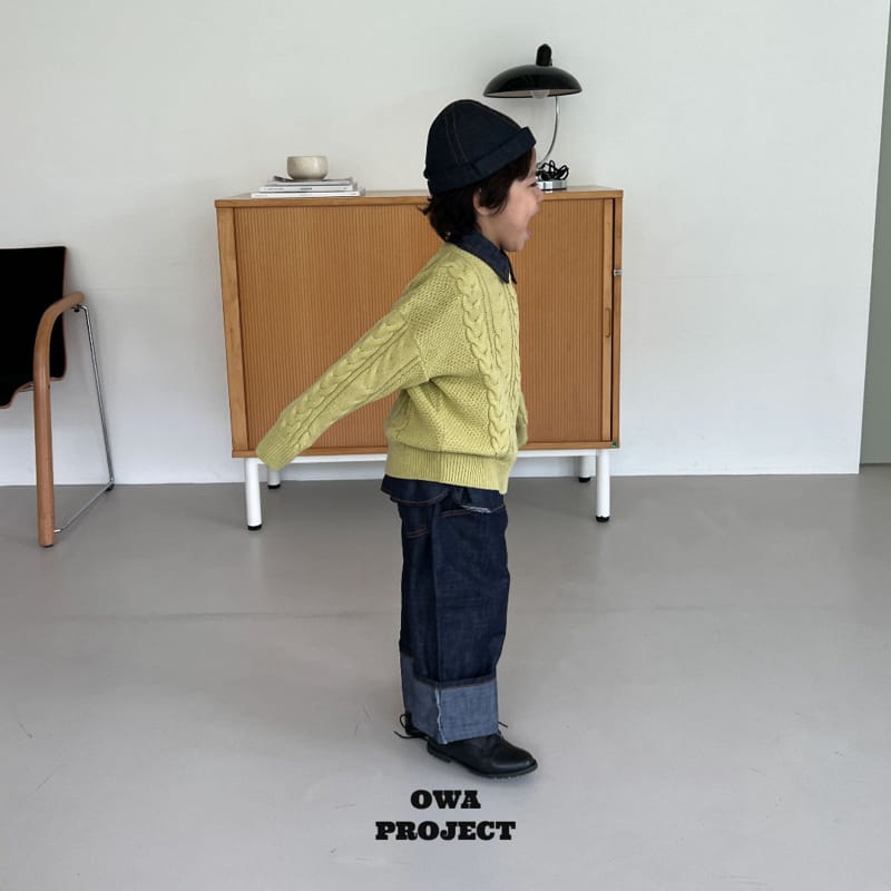 O Wa - Korean Children Fashion - #kidsshorts - Denim Shirt - 5