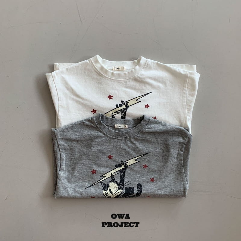 O Wa - Korean Children Fashion - #kidsstore - Kitty Tee