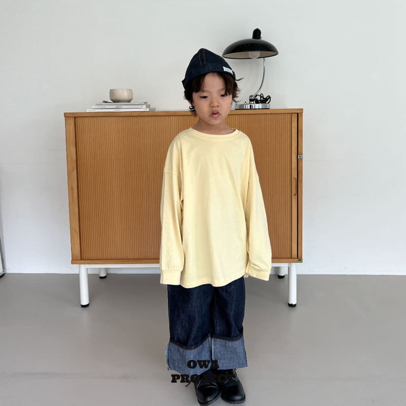 O Wa - Korean Children Fashion - #kidzfashiontrend - Denim Jeans - 8