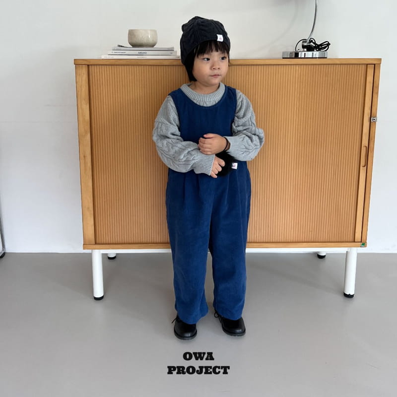 O Wa - Korean Children Fashion - #magicofchildhood - Rib Jumpsuit - 3