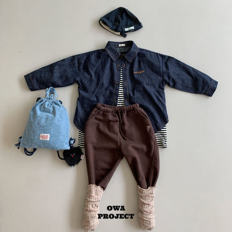 O Wa - Korean Children Fashion - #magicofchildhood - Denim Shirt - 10