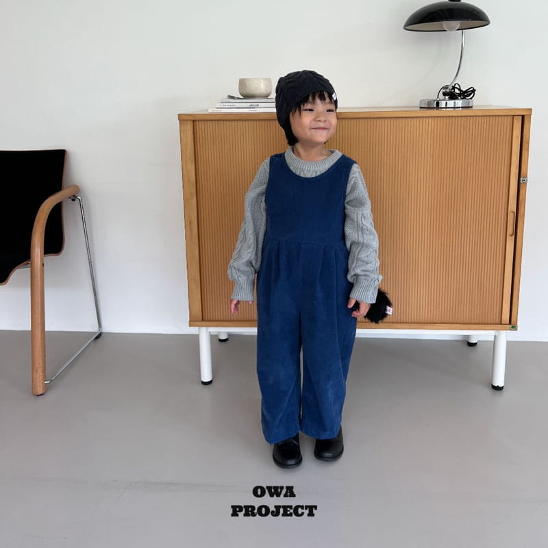 O Wa - Korean Children Fashion - #magicofchildhood - Rib Jumpsuit - 4