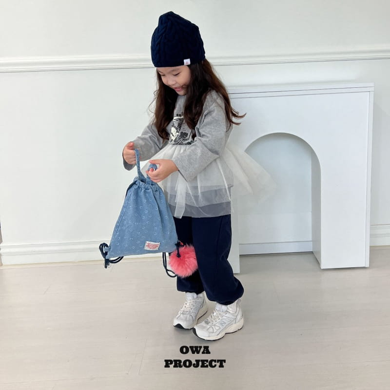 O Wa - Korean Children Fashion - #minifashionista - Kitty Tee - 6