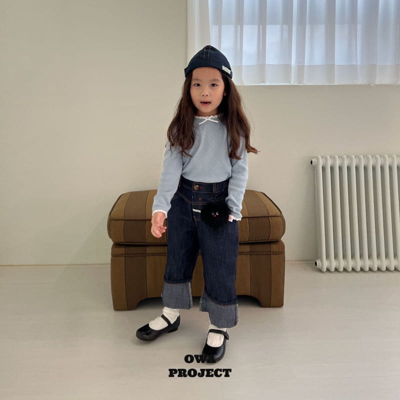 O Wa - Korean Children Fashion - #magicofchildhood - Ribbon Tee - 4