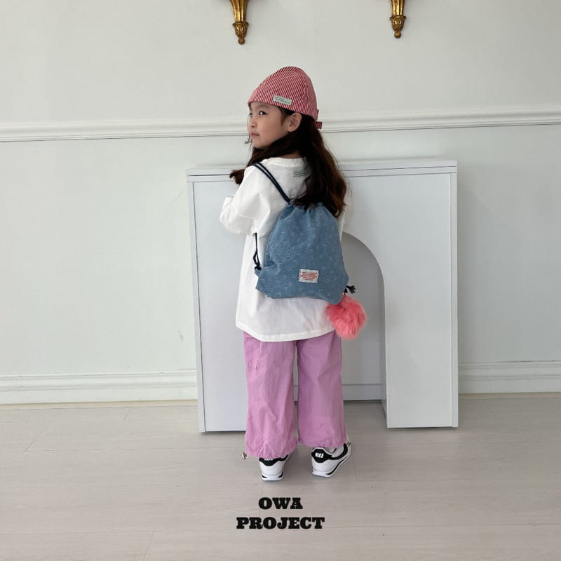 O Wa - Korean Children Fashion - #stylishchildhood - Denim Bag - 12