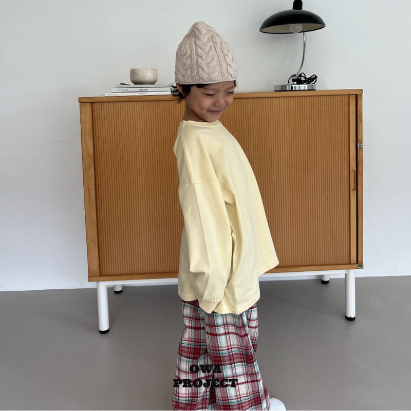 O Wa - Korean Children Fashion - #todddlerfashion - Check Pants - 3