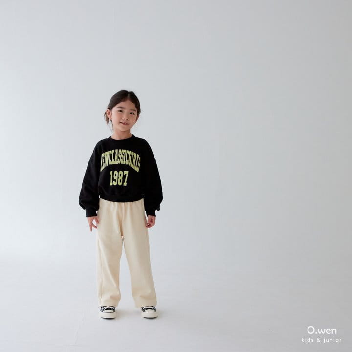 O Wen - Korean Children Fashion - #Kfashion4kids - 1987 Semi Sweatshirt - 12