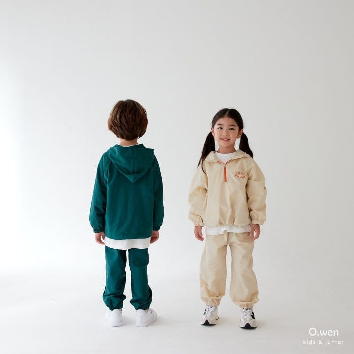 O Wen - Korean Children Fashion - #Kfashion4kids - Windy Anorak Half Zip-up - 5