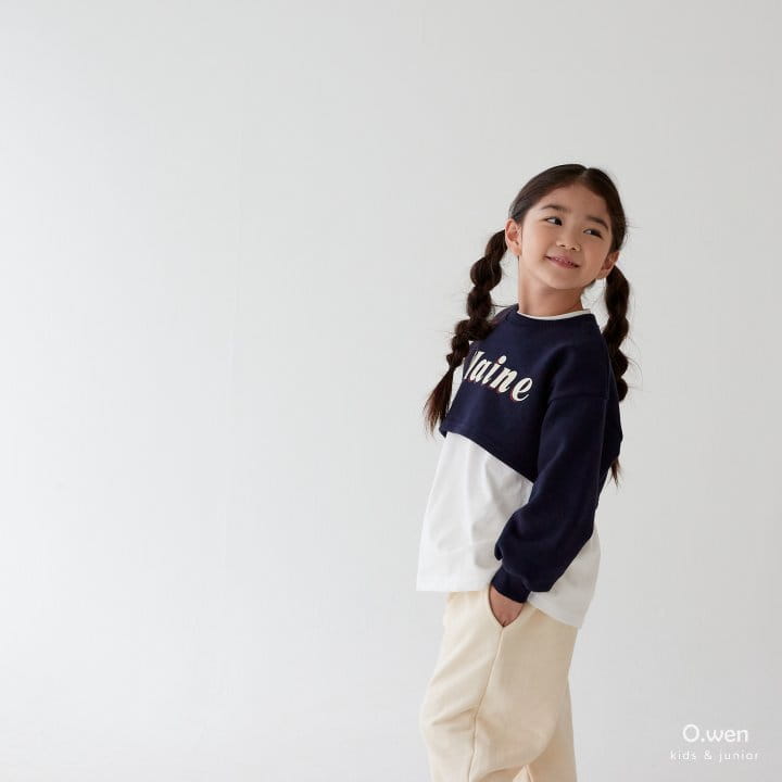 O Wen - Korean Children Fashion - #childofig - Rounf Crop Sweatshirt - 5