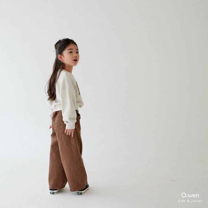 O Wen - Korean Children Fashion - #designkidswear - 1987 Semi Sweatshirt - 6