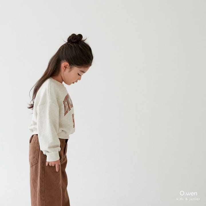 O Wen - Korean Children Fashion - #discoveringself - 1987 Semi Sweatshirt - 7