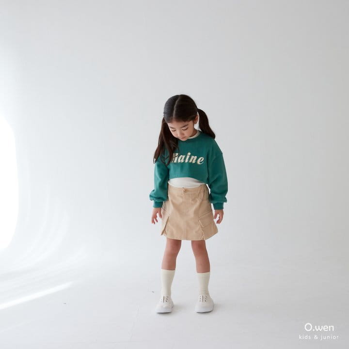 O Wen - Korean Children Fashion - #discoveringself - Rounf Crop Sweatshirt - 8