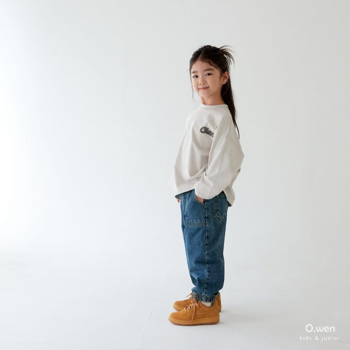 O Wen - Korean Children Fashion - #kidsshorts - Denim Pants - 6