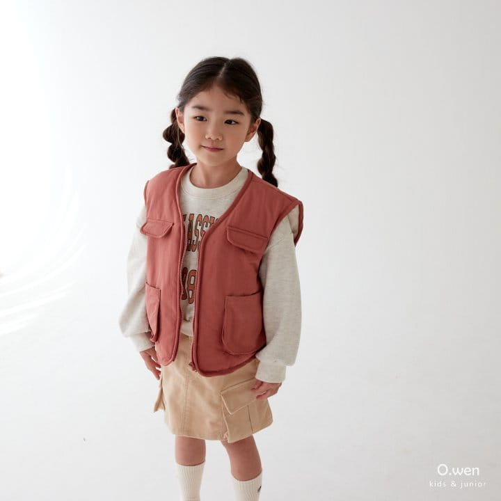 O Wen - Korean Children Fashion - #kidzfashiontrend - Juna Pocket Vest - 12