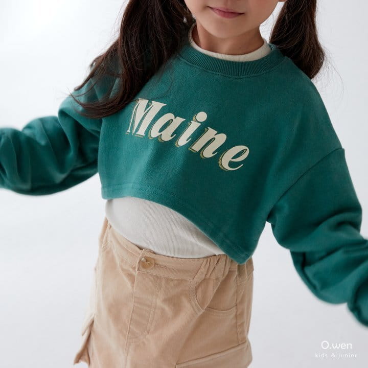 O Wen - Korean Children Fashion - #kidzfashiontrend - Rounf Crop Sweatshirt - 12